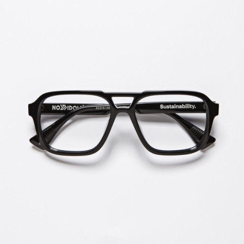 LEO BLACK ECO EYEGLASSES